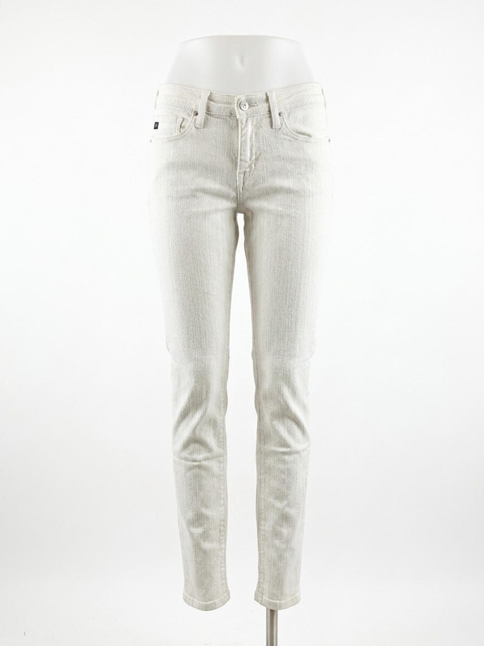 NEW AG JEANS women's absolute legging jeans in white